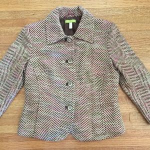 Sigrid Olsen, size 6, 3/4 sleeve, lined  jacket
